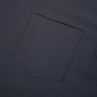 Pocketed T-Shirt -  Ink Black