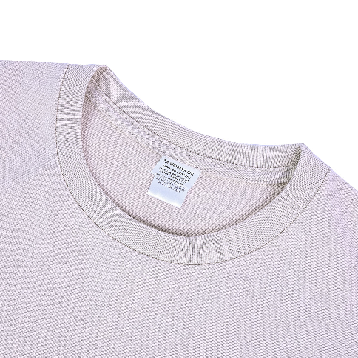 Pocketed T-Shirt -  Stone Beige
