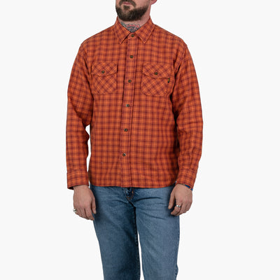 Amundsen Check Shirt - Burgundy