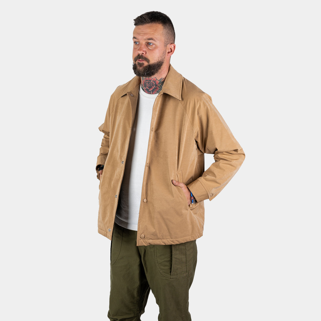 ジャケット・アウター AV VONTADE Elaborate Coaches Jacket A Vontade Elaborate Coaches Jacket Tan | Sonder Supplies
