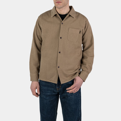 Cotton Wool Shirt - Beige