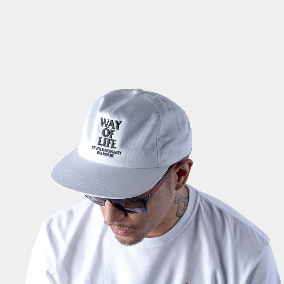 "Way Of Life" Cap - White