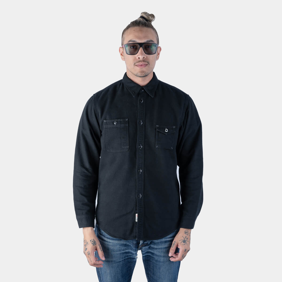 Machine Age Flannel Shirt - Black