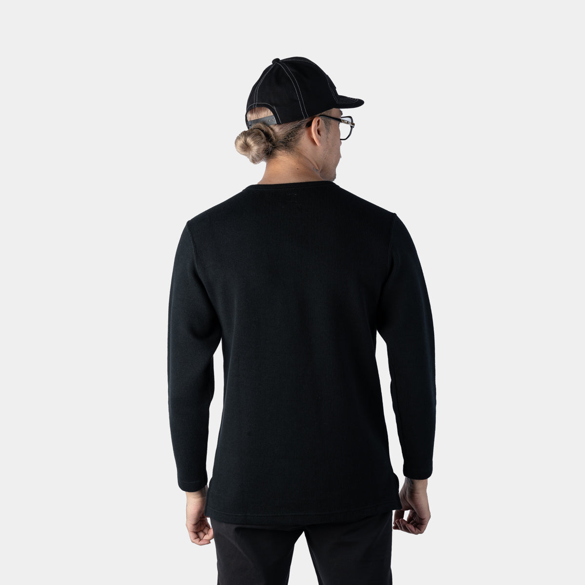 Naval L/S Tee - Black