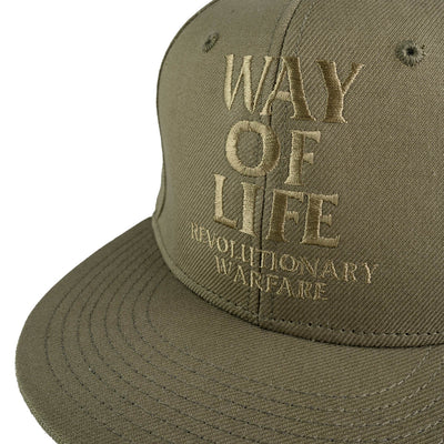 "Way Of Life" Cap - Olive