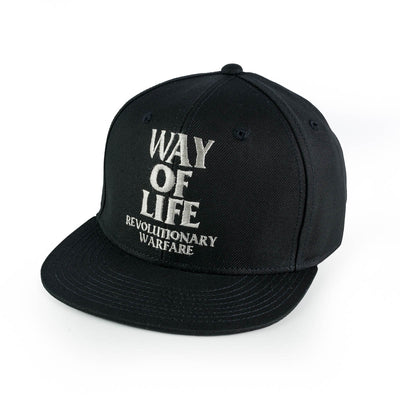 "Way Of Life" Cap - Black