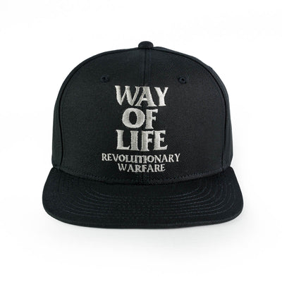 "Way Of Life" Cap - Black