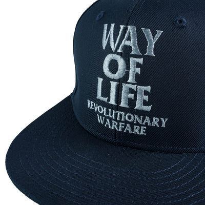 "Way Of Life" Cap - Navy