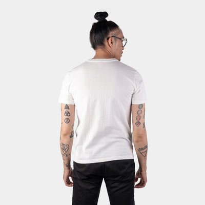 Loop Wheel Pocket Tee - White