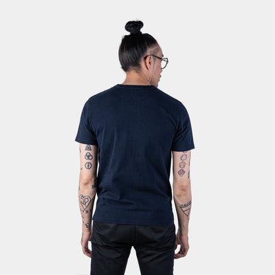 Loop Wheel Pocket Tee - Navy