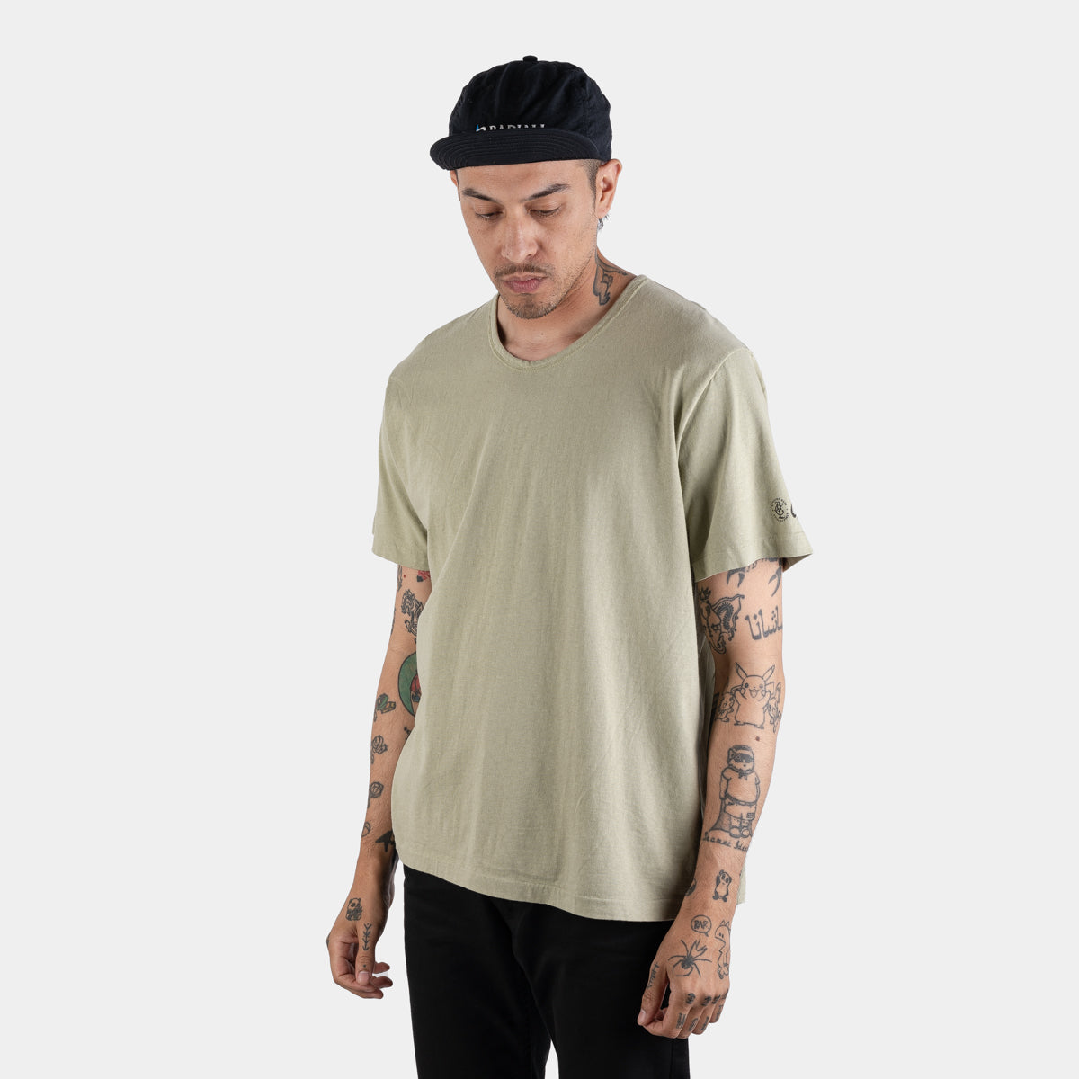 Vintage Tenjiku T-Shirt - Tea Green