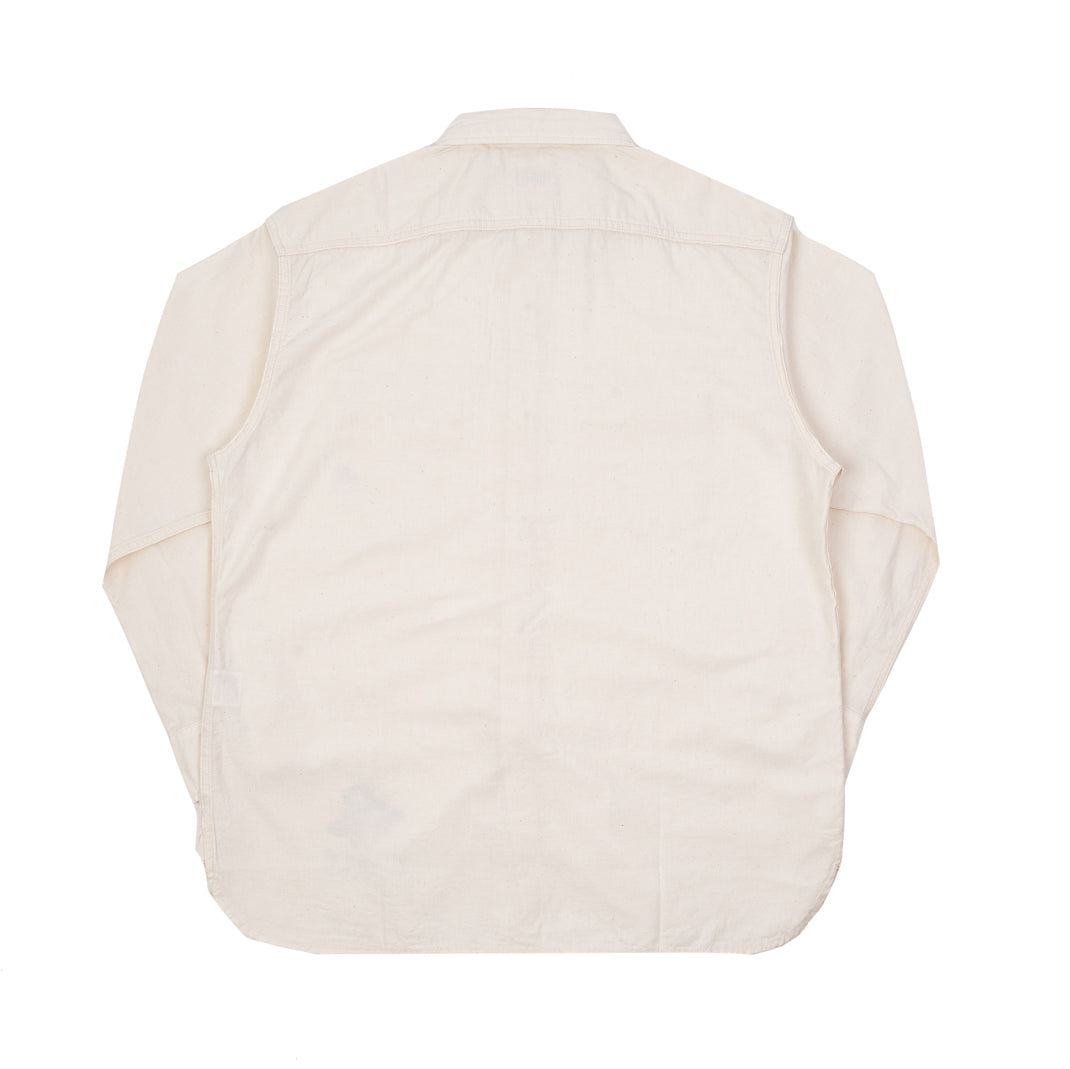 5oz Selvedge Chambray Shirt - White