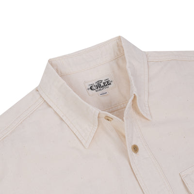 5oz Selvedge Chambray Shirt - White