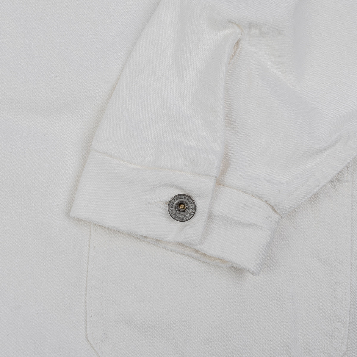 Denim Coverall - White