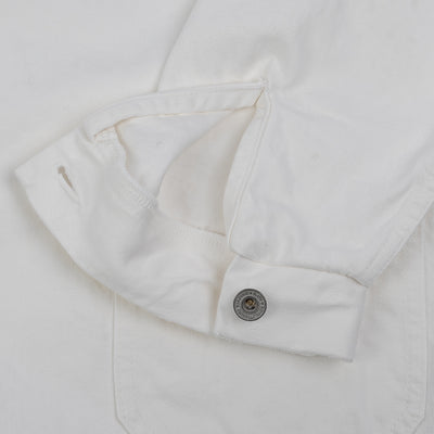 Denim Coverall - White