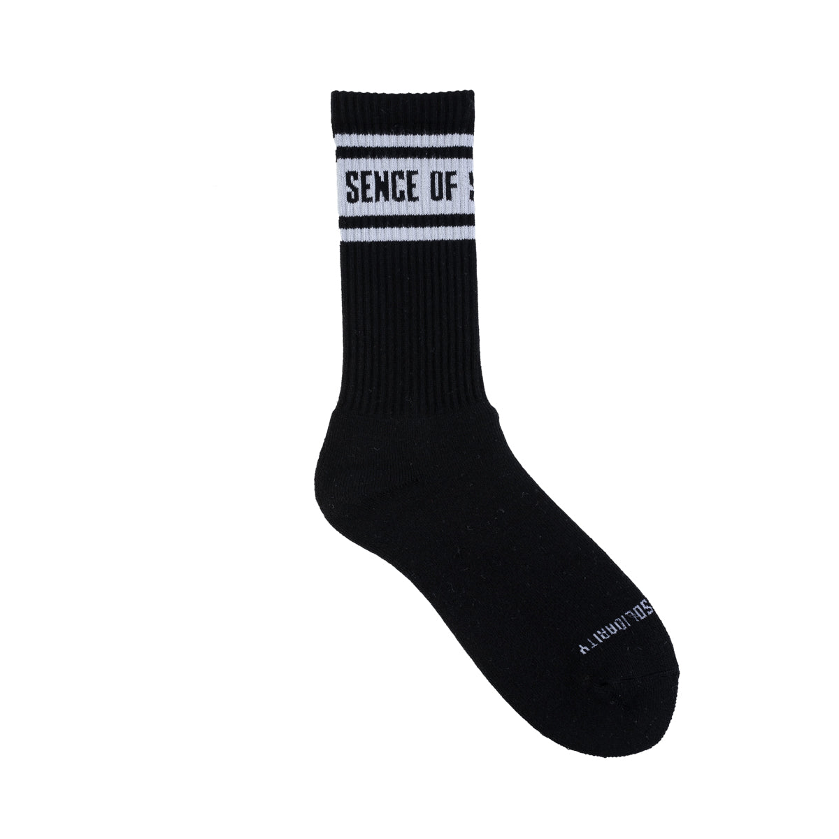 Socks “Line Logo” - Black