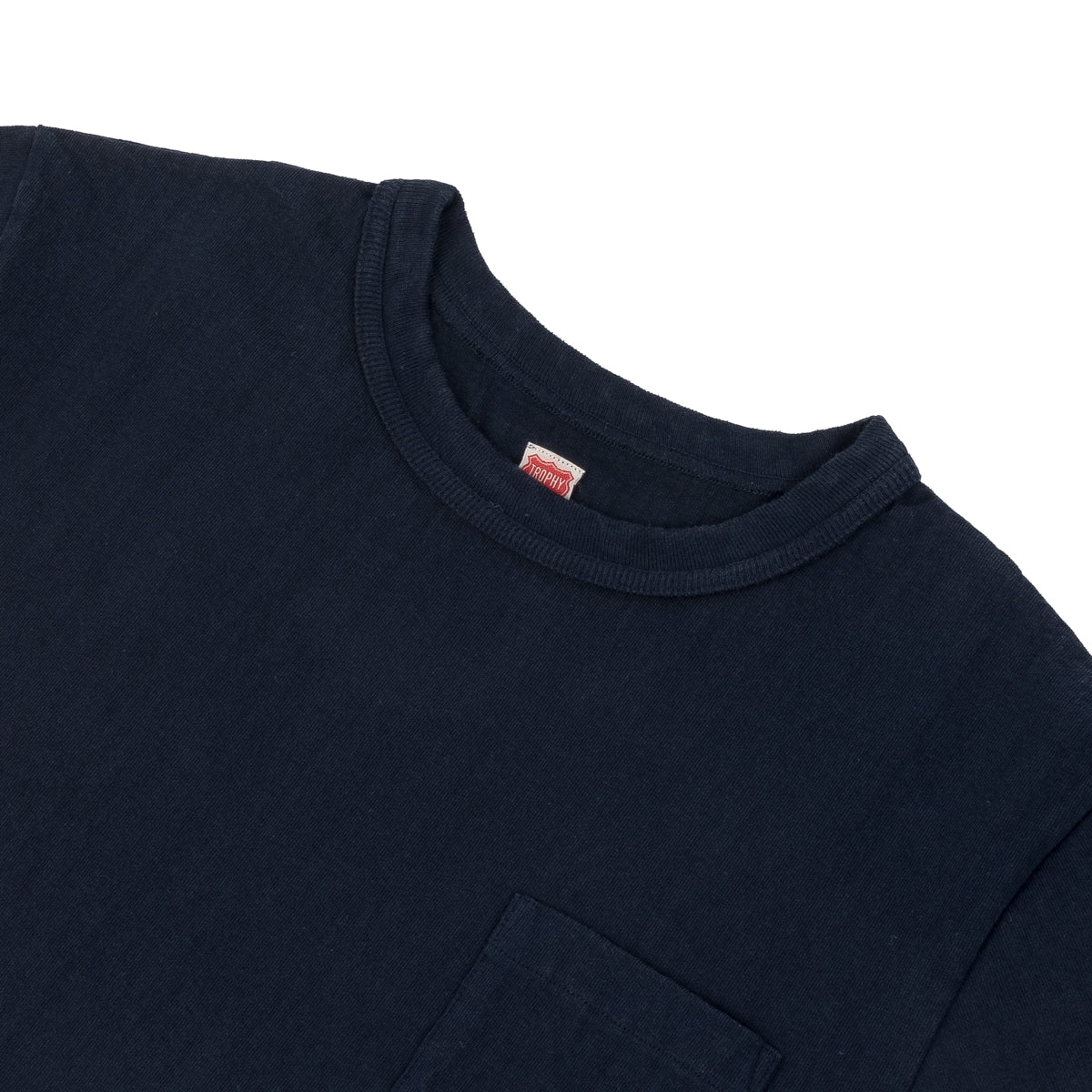 Loop Wheel Pocket Tee - Navy