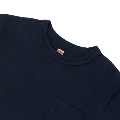 Loop Wheel Pocket Tee - Navy