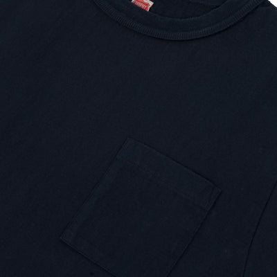 Loop Wheel Pocket Tee - Navy