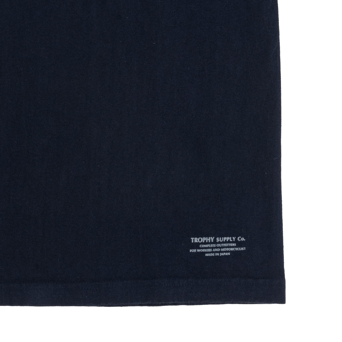 Loop Wheel Pocket Tee - Navy