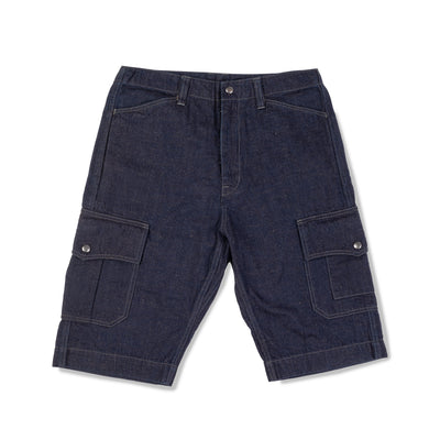Mil Denim Fatigue Shorts  - Indigo
