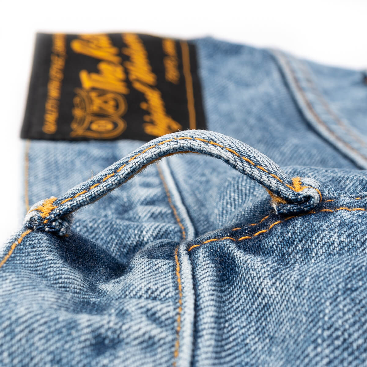 Selvedge Denim Pants - Washed Indigo