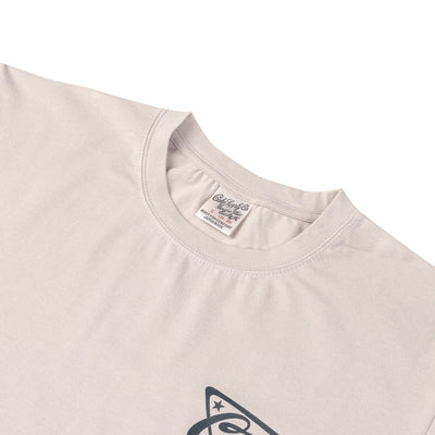Logo Crewneck Tee - Grey