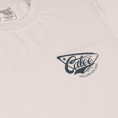 Logo Crewneck Tee - Grey