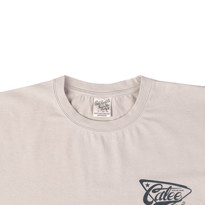 Logo Crewneck Tee - Grey