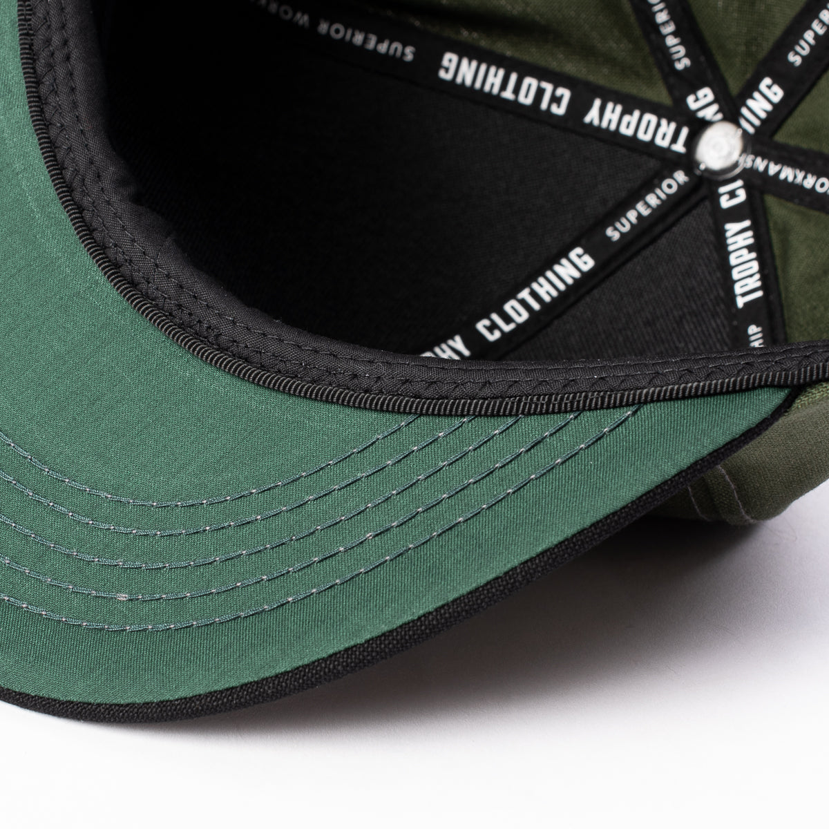 Superior Logo Tracker Cap - Olive/Black