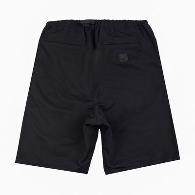 “MONOCHROME” Tropical Shorts - Black