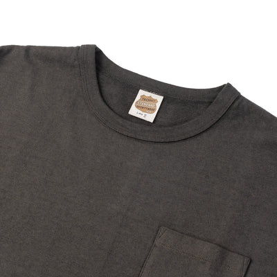 Box Logo OD L/S Tee - Gun Black