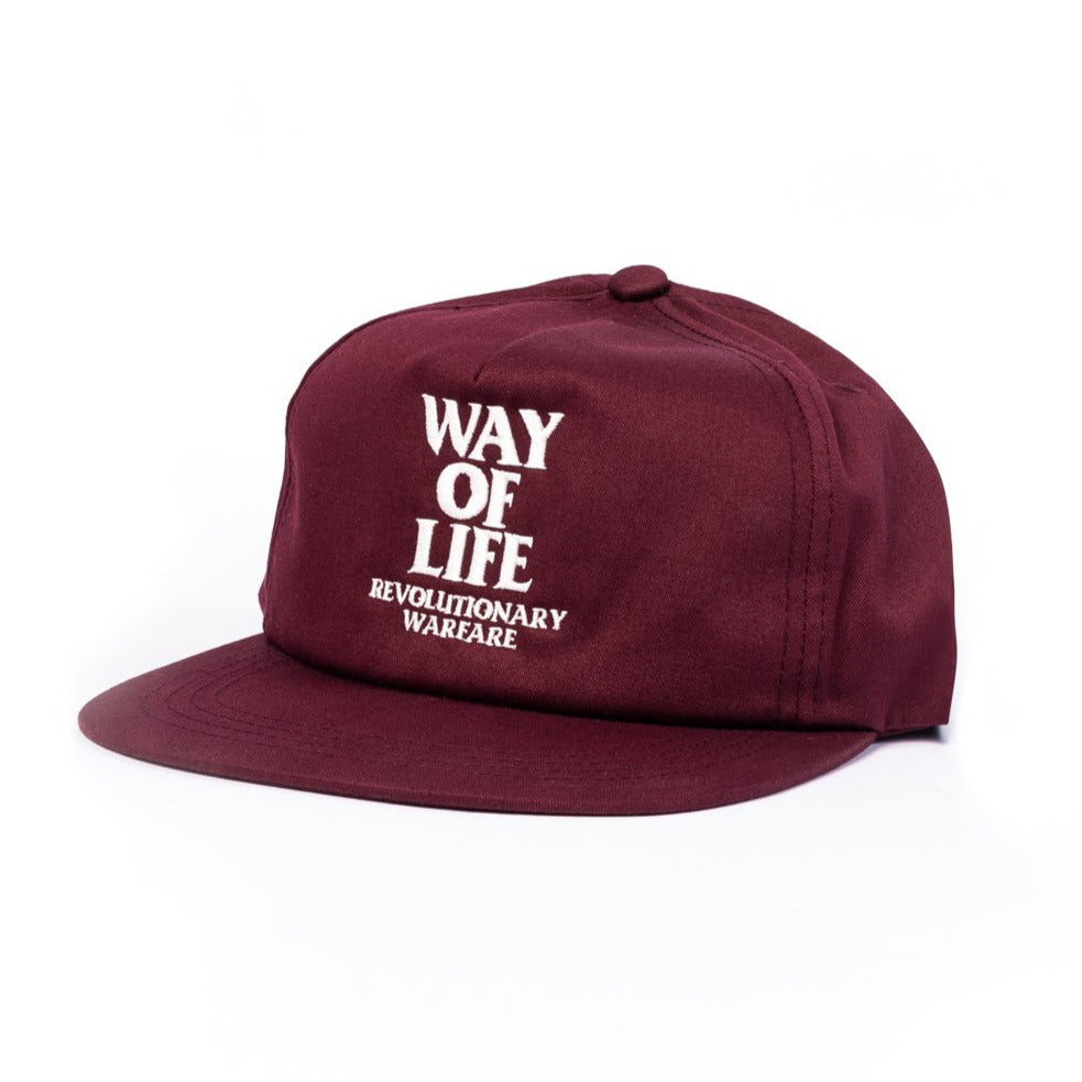 "Way Of Life" Cap - Maroon