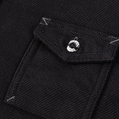 Machine Age Flannel Shirt - Black