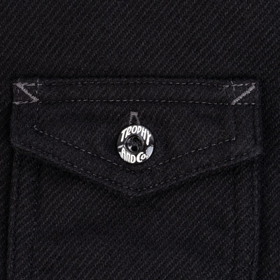 Machine Age Flannel Shirt - Black