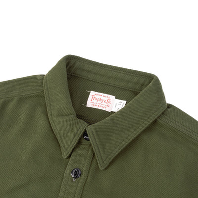 Machine Age Flannel Shirt - Olive
