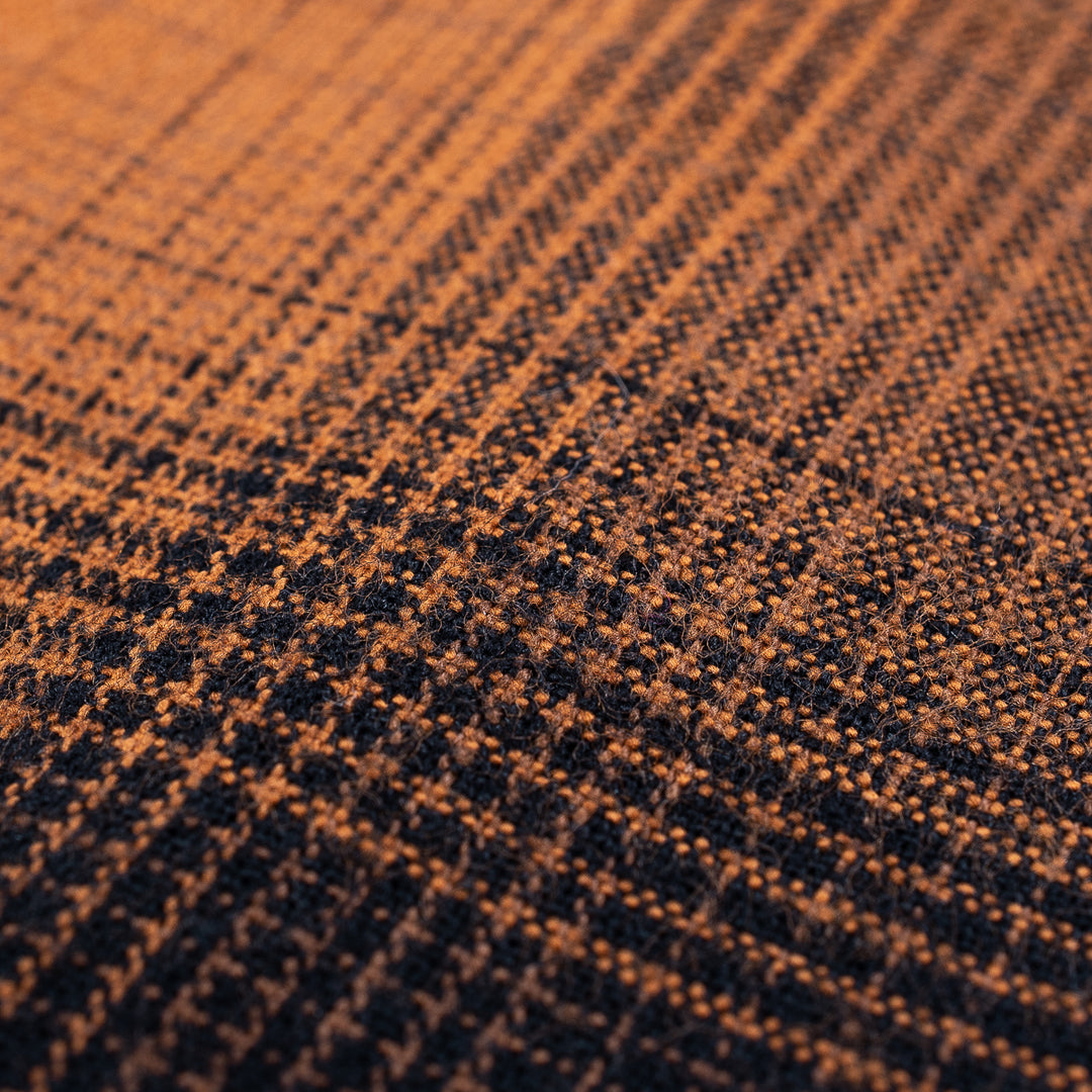 RATS Cotton Ombré Check Shirt Brown | Sonder Supplies