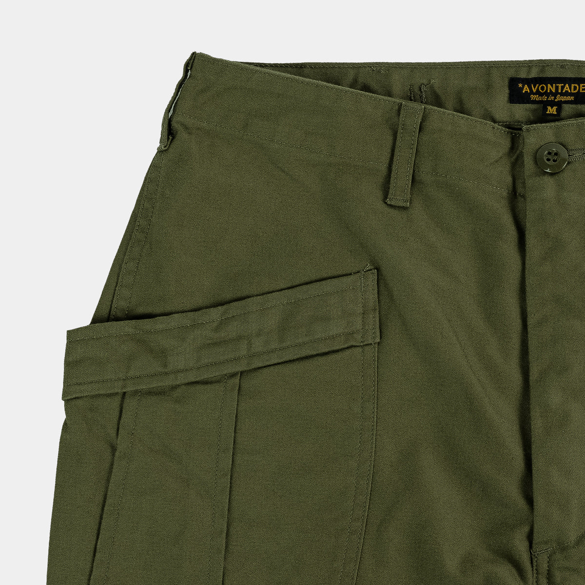 Fatigue Trousers (Mil Back Sateen) - Olive