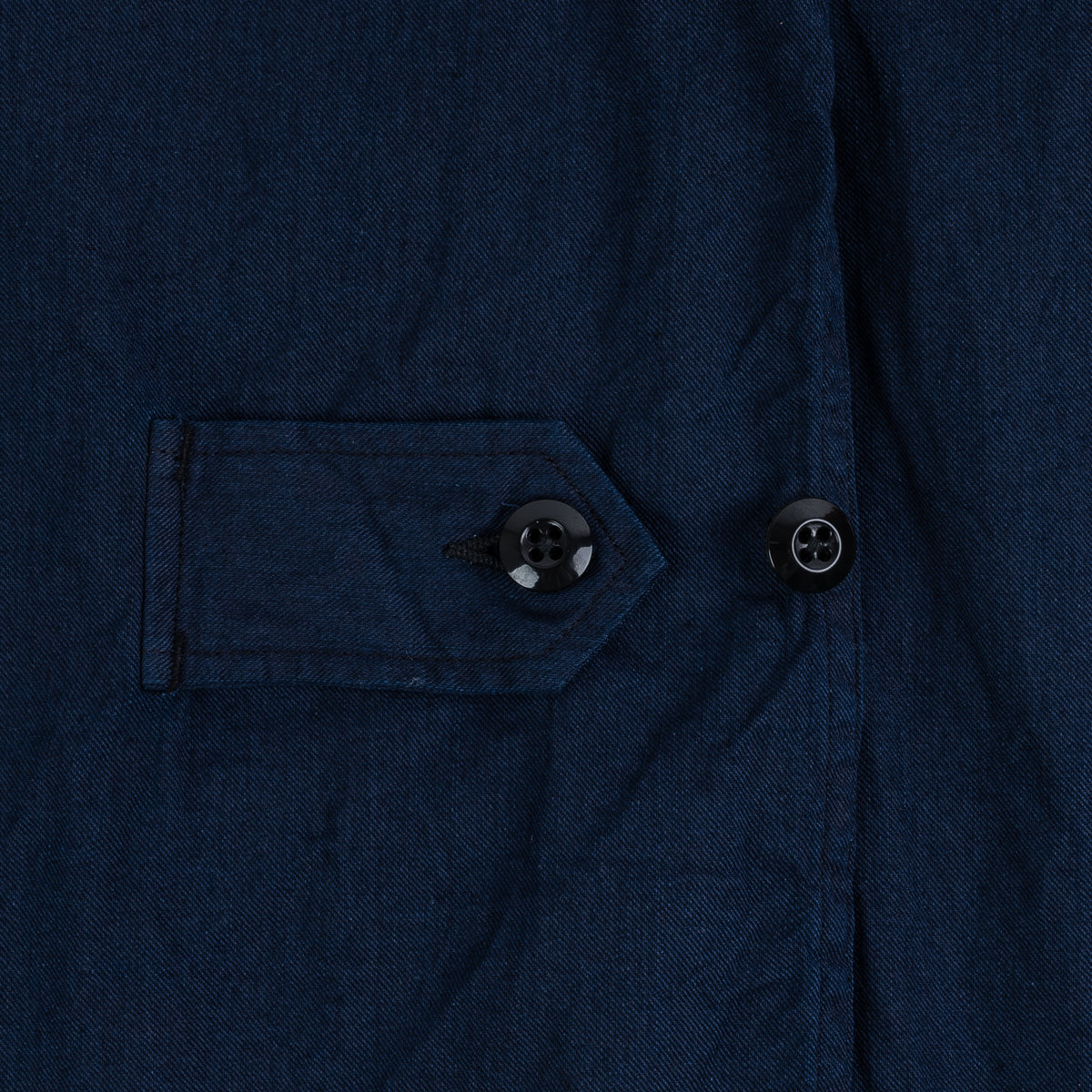 9oz Denim Jungle Fatigue Jacket - Dark Indigo