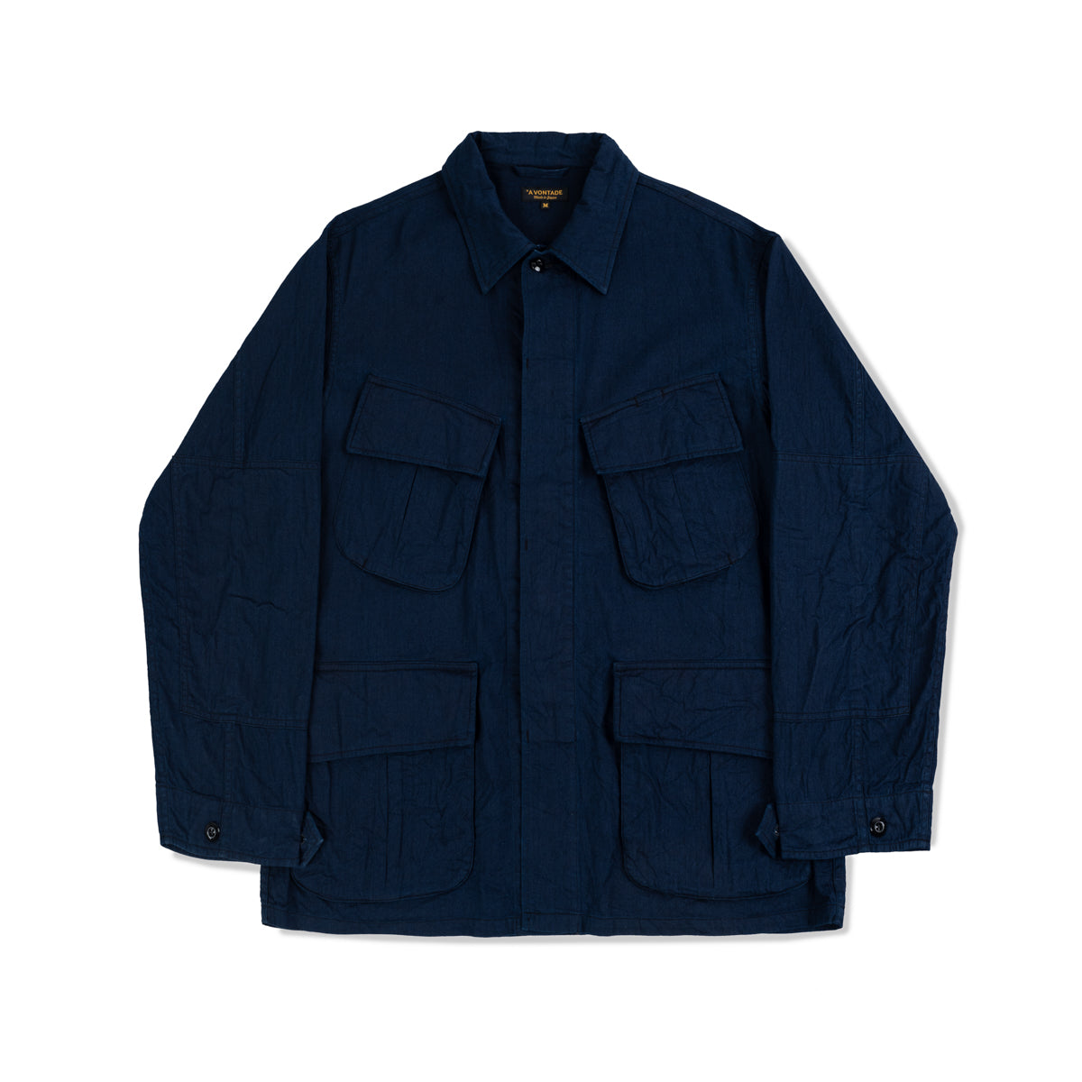 9oz Denim Jungle Fatigue Jacket - Dark Indigo