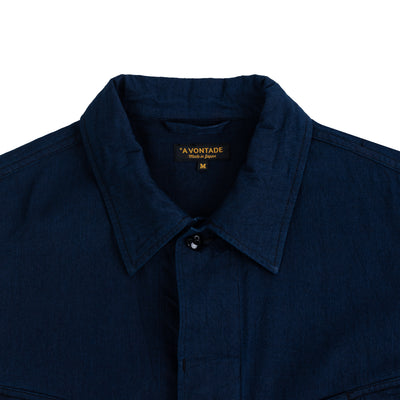 9oz Denim Jungle Fatigue Jacket - Dark Indigo