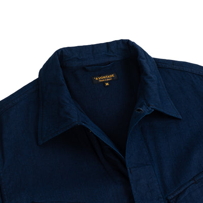9oz Denim Jungle Fatigue Jacket - Dark Indigo