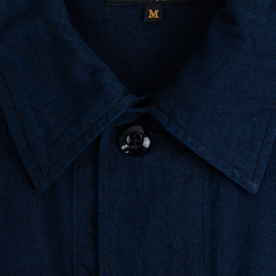 9oz Denim Jungle Fatigue Jacket - Dark Indigo