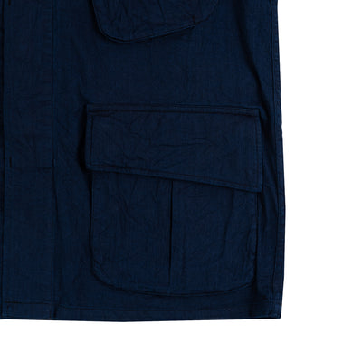 9oz Denim Jungle Fatigue Jacket - Dark Indigo