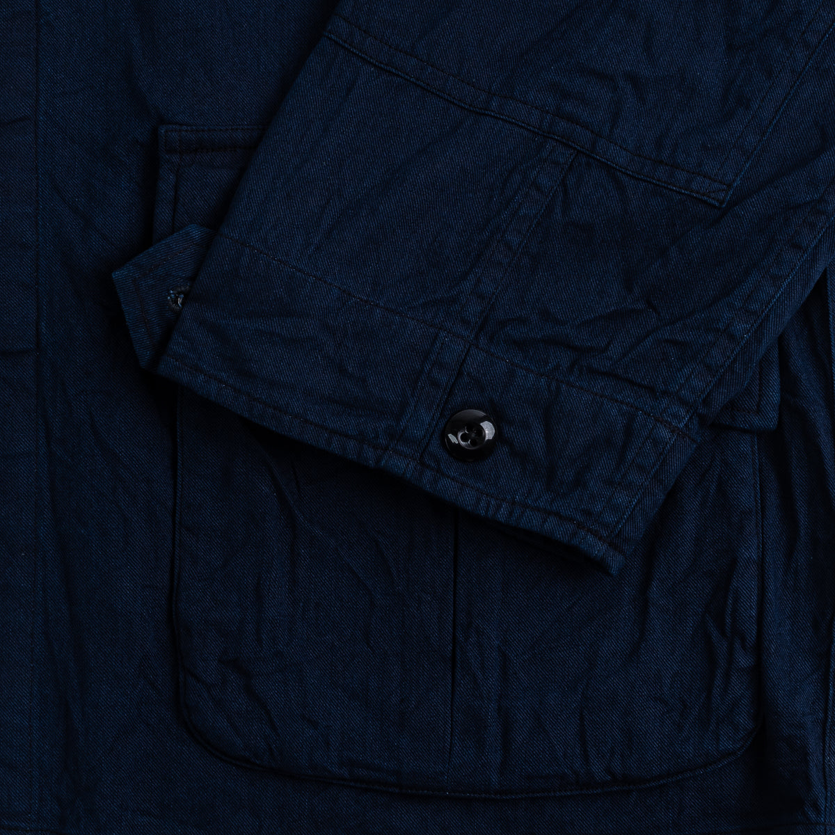 9oz Denim Jungle Fatigue Jacket - Dark Indigo