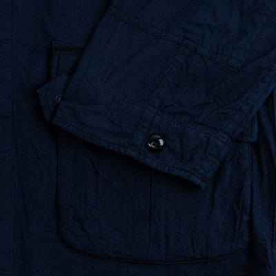 9oz Denim Jungle Fatigue Jacket - Dark Indigo