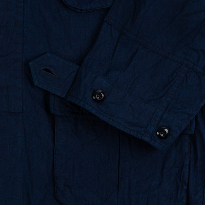 9oz Denim Jungle Fatigue Jacket - Dark Indigo