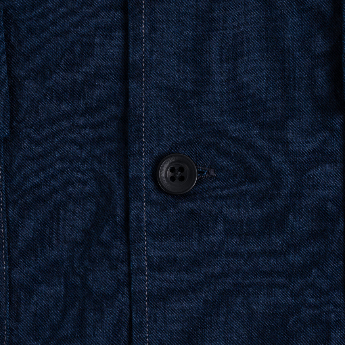 9oz Denim Prisoner Shirt - Dark Indigo