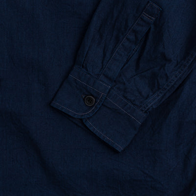 9oz Denim Prisoner Shirt - Dark Indigo