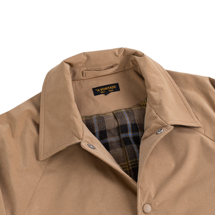 A Vontade Elaborate Coaches Jacket Tan | Sonder Supplies